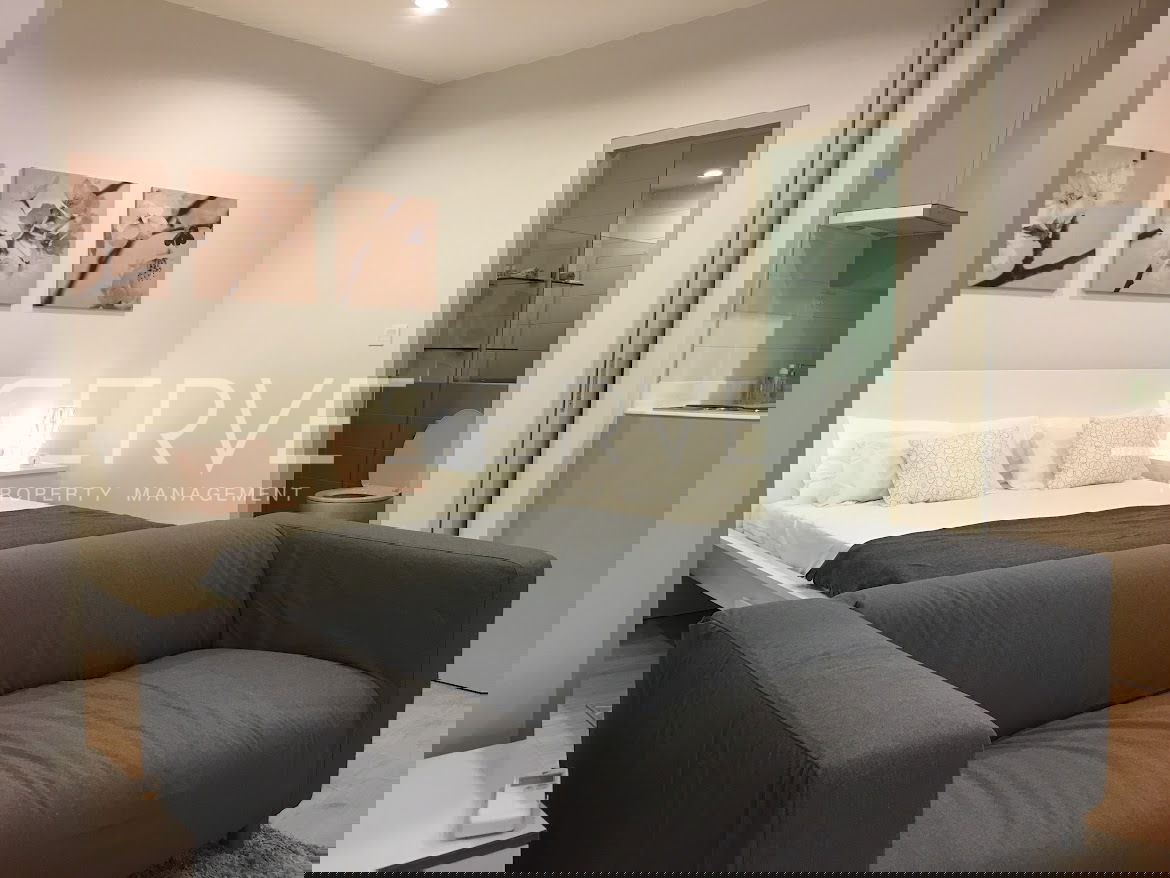 รูป 🔥19K/Mo 1นอน ห้องแต่งครบ ชั้นสูงสุด 20+ วิวดีมาก เฟอร์จัดเต็ม พร้อมเข้าอยู่ คอนโดทำเลดี ใกล้ ม.จุฬา,BTS ราชเทวี  @  Ideo Q Ratchathewi    - รูปที่ 4/6