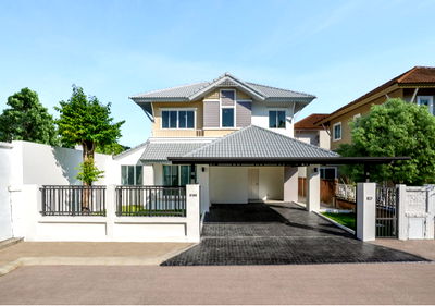 บ้านเดี่ยว รร.สายอักษร : ปริญญดา เกษตร-นวมินทร์ แจ่มจันทร์ (ริม)(FL)