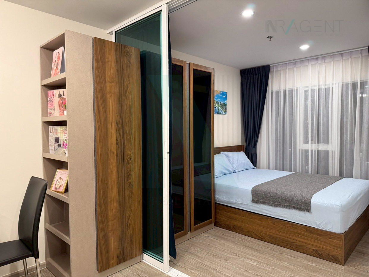 รูป 🔺 ให้เช่าคอนโด รีเจ้นท์ โฮม บางนา อาคาร B ชั้น 27 1 ห้องนอน ขนาด 28 ตรม ใกล้ BTS บางนา - รูปที่ 2/8