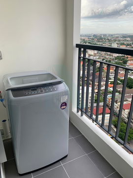 🚩 For rent condo ASPIRE NGAMWONGWAN Building S, Floor 25,1 bed room, Room size 28.00 sqm