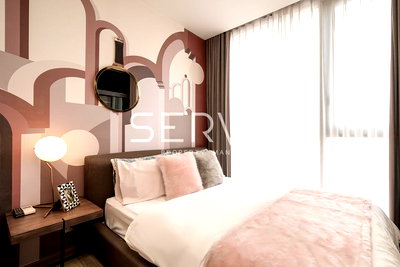 Condos for rent Major Cineplex Ratchayothin : 1 Bed City View Super High Floor 40+ Fully furnished  Good Location Close To BTS Mo Chit  350 m @ THE LINE Jatujak-Mochit  