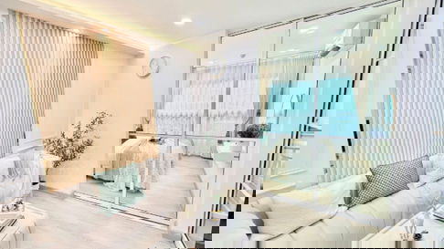 🏡 Condo for rent, Dcondo Ramkhamhaeng Soi 9, rental price only 14k fully furnished 