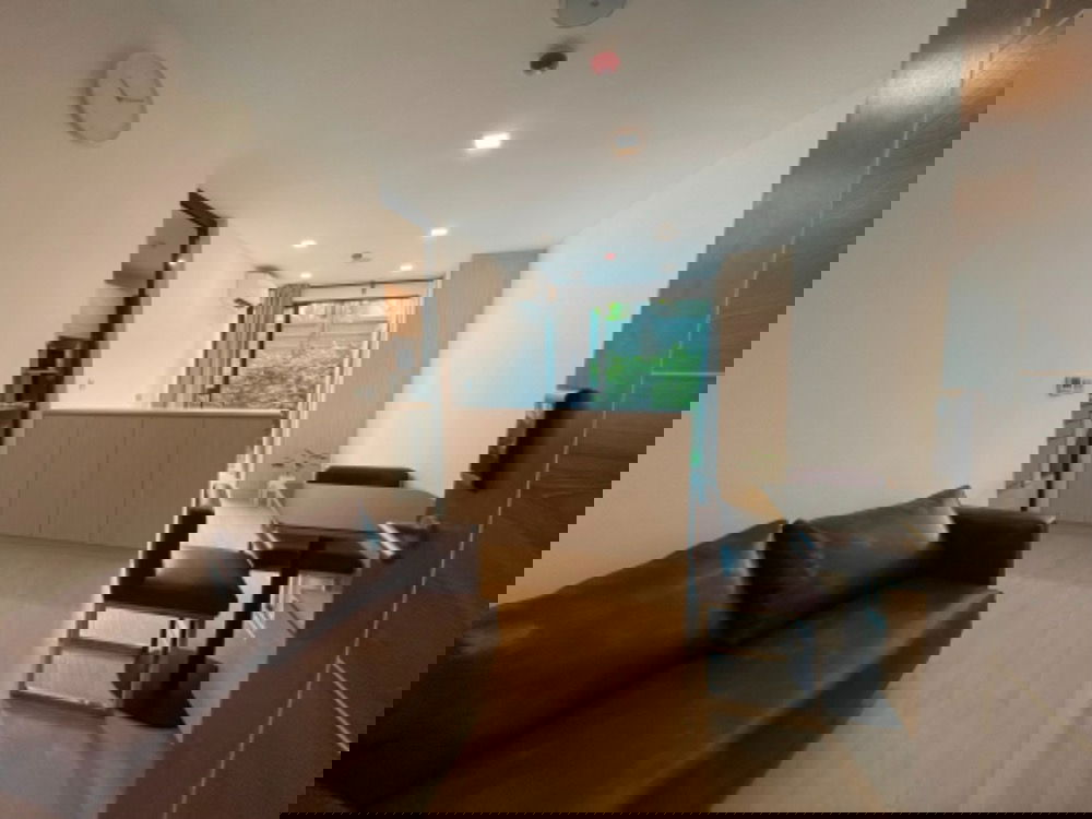 picture Condo for rent [Modiz Ratchada 32], 1st floor, fully furnished, with washing machine and built-in ceiling Bluetooth speaker. PFD-07736 - 1/7