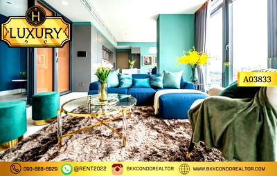 คอนโดให้เช่า : 🍀🍀🍀Luxury Room🔥ให้เช่า📌เดอะ โมนูเมนต์ ทองหล่อ(Line:@rent2022) ห้องสวย พร้อมเข้าอยู่✨A03833