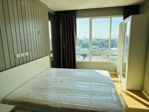 ให้เช่าคอนโดเลี้ยงสัตว์ได้ Happy Condo ลาดพร้าว 101 ขนาด 42 ตรม. อาคาร South ชั้น 6  วิวเมือง พร้อมอยู่