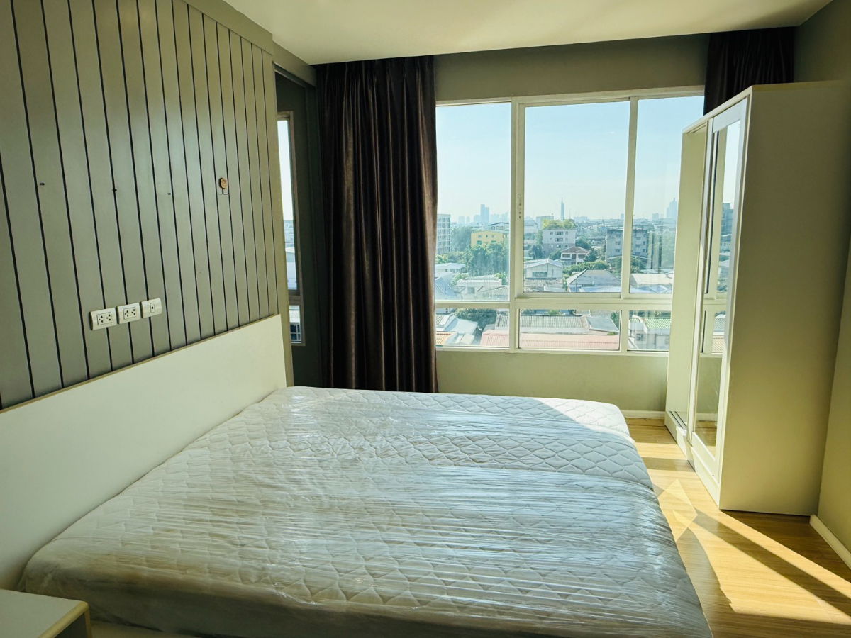 รูป ให้เช่าคอนโดเลี้ยงสัตว์ได้ Happy Condo ลาดพร้าว 101 ขนาด 42 ตรม. อาคาร South ชั้น 6 วิวเมือง พร้อมอยู่ - รูปที่ 1/6