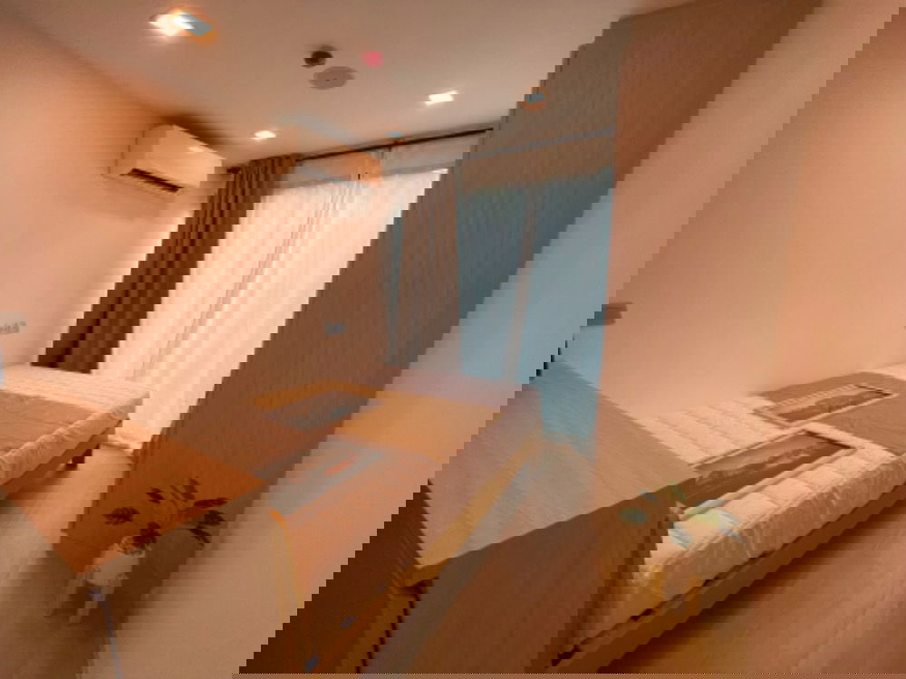 picture Condo for rent [Modiz Ratchada 32], 1st floor, fully furnished, with washing machine and built-in ceiling Bluetooth speaker. PFD-07736 - 4/7