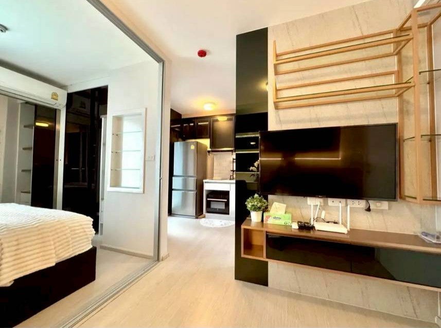 picture Plum Condo Ram 60 Interchange, **Rent 11K THB New room never rent out, Ready to move in, rent 11,000 baht - 3/16