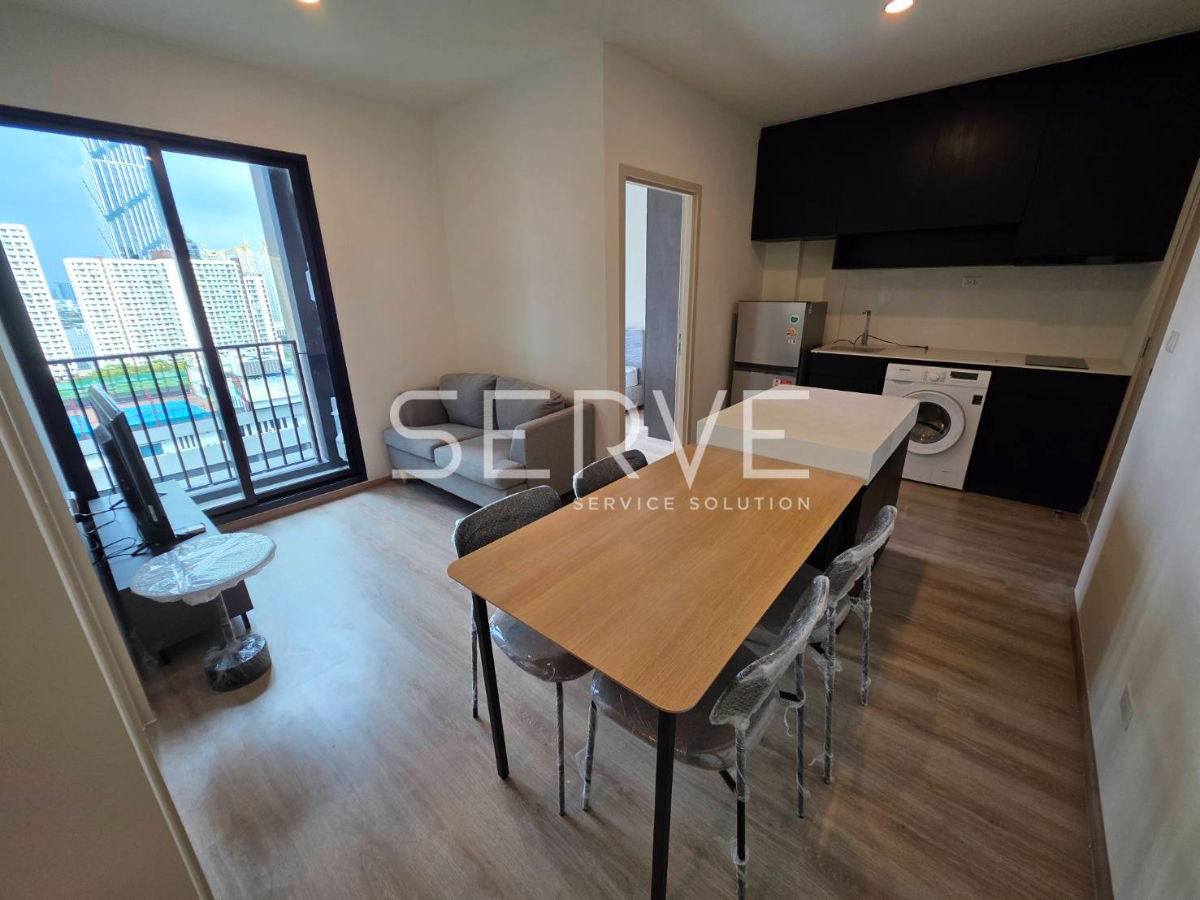 รูป 🔥ห้องใหม่ 2นอน แต่งสวย เฟอร์จัดเต็ม วิวดี พร้อมอยู่ คอนโดใหม่ทำเลดีมาก เดินทางง่าย ใกล้ MRT พระราม 9  @  NUE District R9 - รูปที่ 4/11