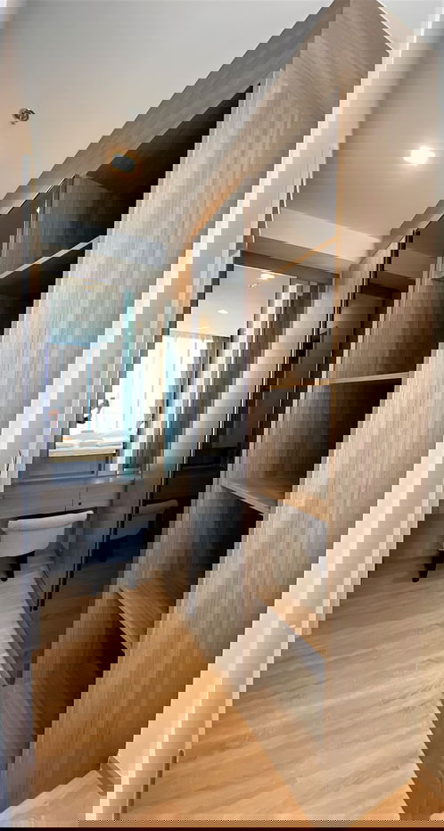 รูป 📣📣 พร้อมอยู่ค่ะ ให้ช่า The Line Phahon-Pradipat 1  Bedroom ครัวปิด walk-in closet ใกล้ Big C + BTS สะพานควาย  - รูปที่ 8/10