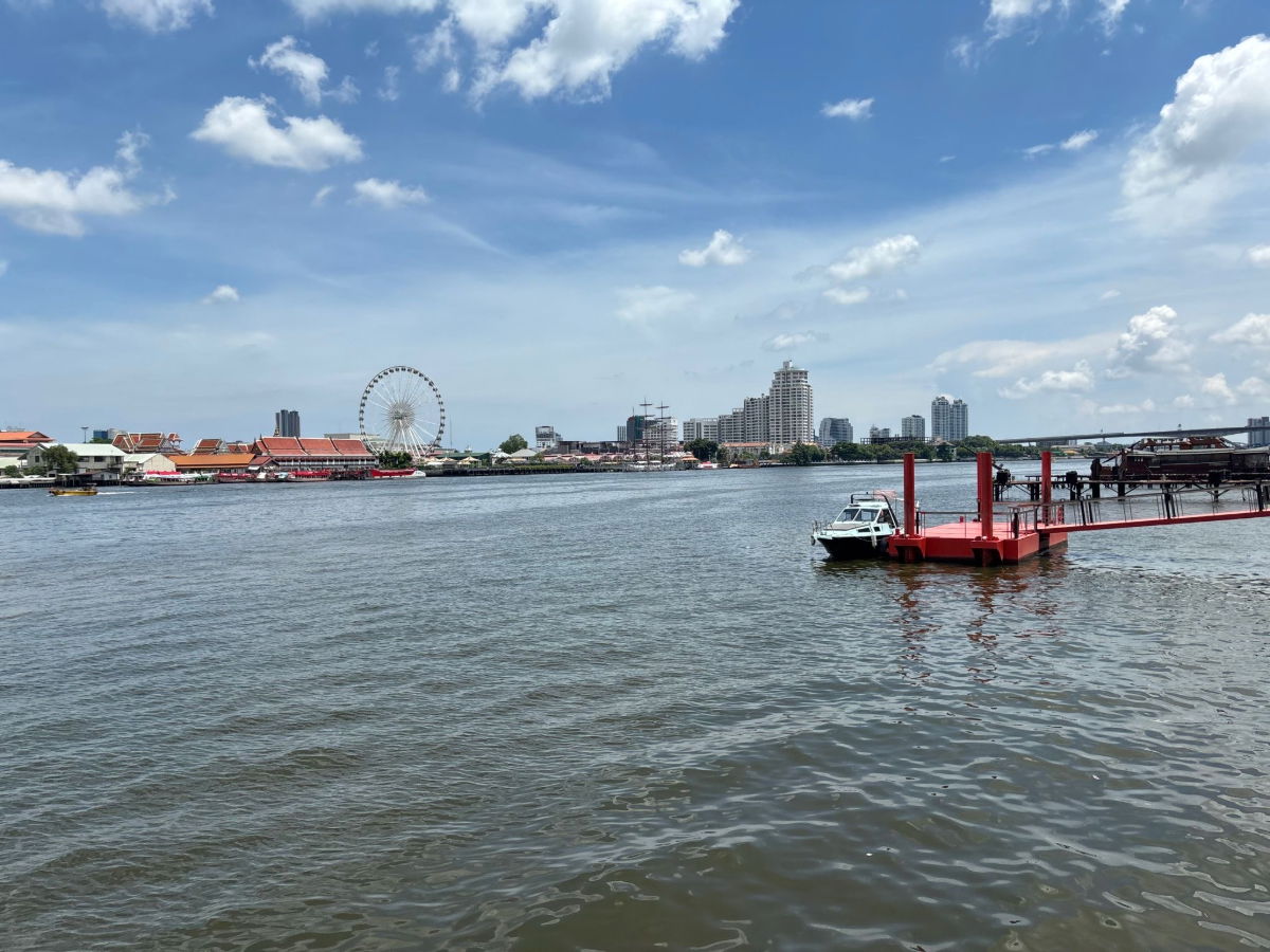 รูป ศุภาลัยริเวอร์ เพลสคอนโด เจริญนคร ริมแม่น้ำเจ้าพระยา ชั้น 9 44 ตรม. ห้องมุม เห็นวิวแม่น้ำ 2 ด้าน ห้องอยู่ทางตะวันออกเฉียงใต้ เห็นเอเชียทีคฝั่งตรงข้าม - รูปที่ 15/24