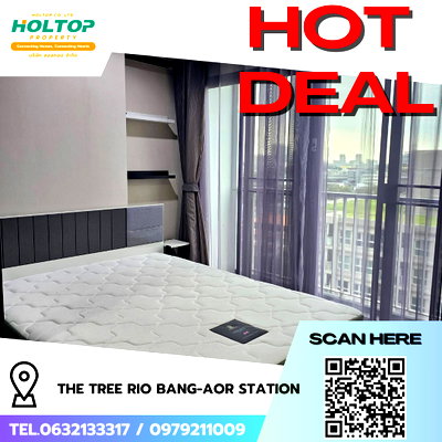 คอนโดให้เช่า : #R8503  🎉 291268 ให้เช่าคอนโด The Tree Rio Bang-Aor Station