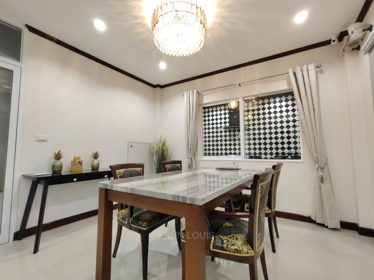 รูป บ้านแฝดให้เช่าที่แกรนด์เพลโนเมกะบางนา ใกล้เมกะบางนา&อิเกีย พื้นที่ด้านหน้าติดสวน บ้านใหม่ตกแต่งครบครัน สไตล์โมเดิร์น พร้อมเข้าอยู่ได้ทันที! - รูปที่ 5/27