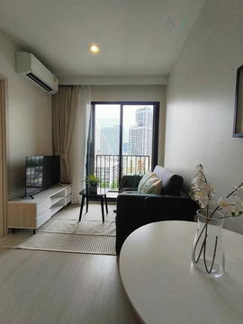 🚩 For rent condo NUE NOBLE RATCHADA-LAT PHRAO Building 1, Floor 8,1 bed room, Room size 26 sqm