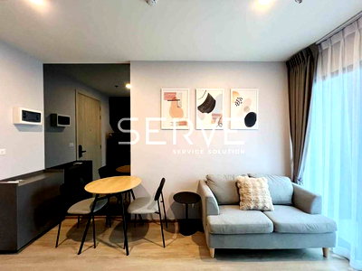 Condos for rent : 1 Bed 1 Bath Nice Room New Condo Fully furnished  Good Location Close To MRT Phra Ram 9  220 m @ NUE District R9