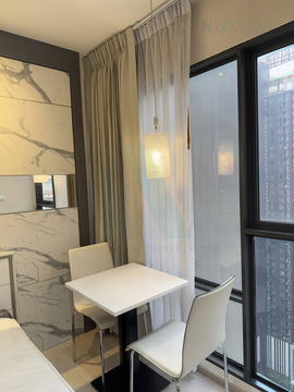 🎊 For Rent Condo RHYTHM ASOKE Building 1, Floor 30,Studio, Room size 22.00 sqm