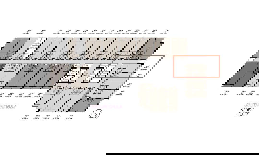 picture Culture Chula, 1B1B, 12A Floor, 35 Sq.m, Selling 8.2 MB Ready to move in - 14/14