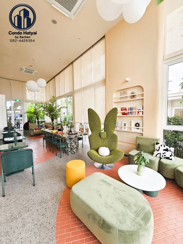 รูป ให้เช่า D condo sand คอนโดใหม่  ตึก A ชั้น ชั้น 2 วิวสวนโครงการ ตกแต่งสวย 9,000 บาท/เดือน - รูปที่ 20/29