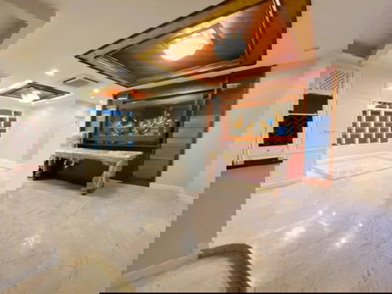 รูป MRT วัชรพล 2.1กม. รามอินทรา 152ตร.วา 500ตร.ม. ให้เช่า คฤหาสน์หรู 2 ชั้น 2 หลังใหญ่ติดกัน 6นอน 4น้ำ บิ้วท์อินครบ ตลาดถนอมมิตร 1.4 กม. - รูปที่ 3/8