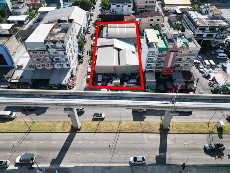 รูป ขายที่ดิน ติดถนนเทพารักษ์ กม.3 ปากซอยบุญรักษา ใกล้รถไฟฟ้าสายสีเหลือง สถานีศรีเทพา 200 เมตร - รูปที่ 3/9