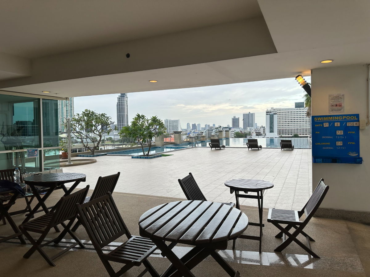 รูป ศุภาลัยริเวอร์ เพลสคอนโด เจริญนคร ริมแม่น้ำเจ้าพระยา ชั้น 9 44 ตรม. ห้องมุม เห็นวิวแม่น้ำ 2 ด้าน ห้องอยู่ทางตะวันออกเฉียงใต้ เห็นเอเชียทีคฝั่งตรงข้าม - รูปที่ 8/24