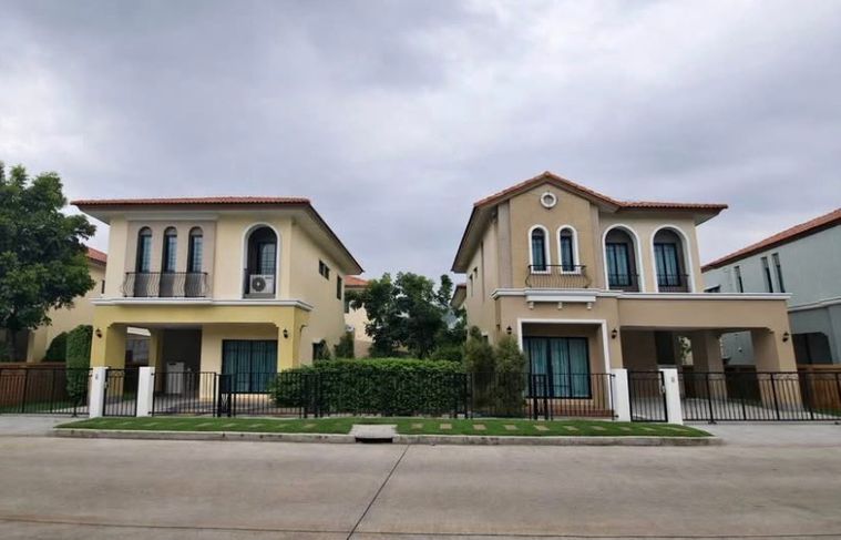 ให้เช่าบ้านเดี่ยว 7 ห้องนอน 105 ตร.ว. เดอะ ริคโค้ เรสซิเดนซ์ วงแหวนฯ-จตุโชติ