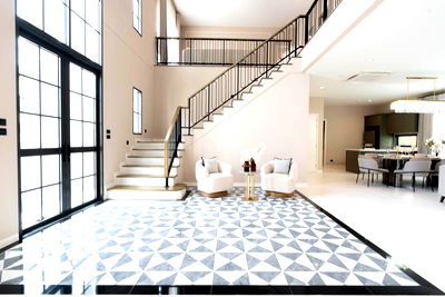 Houses for rent Bang Plee Samut Prakarn : Setthasiri Bangna Km.10 | Sansiri Fully Furnished Show House, Largest Type, 5 Bedrooms, 6 Bathrooms, 377 sq.m. of Living Space