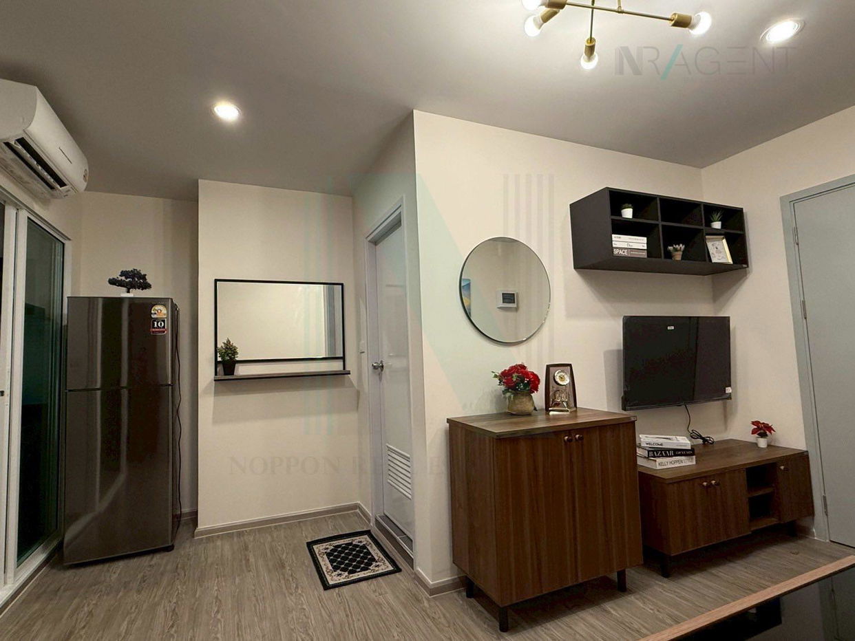 รูป 🔺 ให้เช่าคอนโด รีเจ้นท์ โฮม บางนา อาคาร B ชั้น 27 1 ห้องนอน ขนาด 28 ตรม ใกล้ BTS บางนา - รูปที่ 1/8