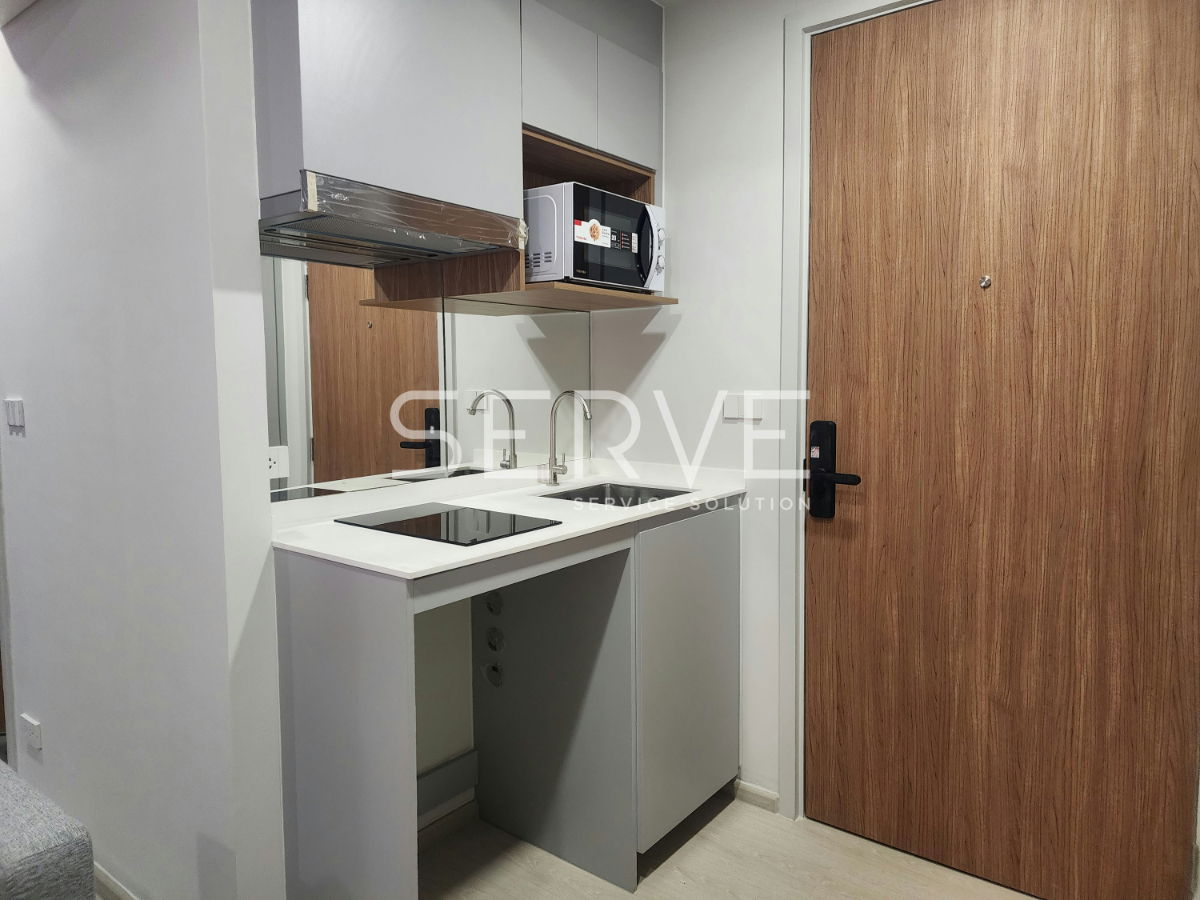 รูป 🔥ห้องใหม่ สตูดิโอกั้นเป็นสัดส่วน เฟอร์จัดเต็ม แต่งครบ ห้องพร้อมอยู่ คอนโดทำเลดี ริมแม่น้ำ ใกล้ พระราม 3 ,เทอมินอลพระราม 3  @  Nue Riverest Ratburana  - รูปที่ 4/6