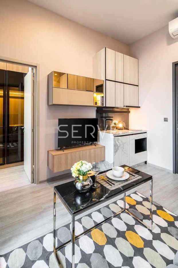 รูป 1 นอน 28 ตร.ม. ห้องสวย ชั้นสูง 20+ ทำเลดี ใกล้ BTS ปุณณวิถี 250 ม. ที่คอนโด The Line Sukhumvit 101 /  ให้เช่าคอนโด - รูปที่ 7/9