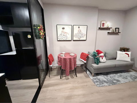 MRT rama 9 350 m. Price  21,500 Baht Condo Noble Nue District R9 ( Rental )