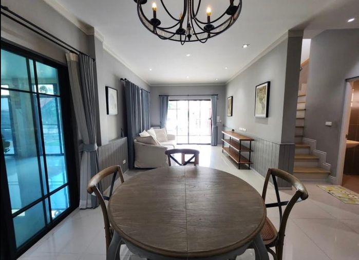 ให้เช่าบ้านเดี่ยว 7 ห้องนอน 105 ตร.ว. เดอะ ริคโค้ เรสซิเดนซ์ วงแหวนฯ-จตุโชติ
