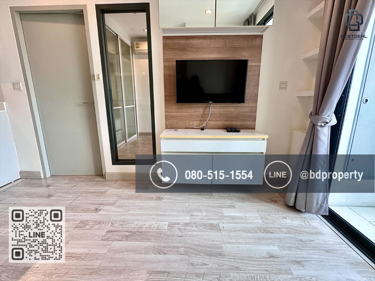 รูป Bestdeal ให้เช่า   ขนาด1 ห้องนอน 31ตรม. เฟอร์นิเจอร์และเครื่องใช้ไฟฟ้าครบ ราคา15,000/เดือนเท่านั้น “ IDEO MOBI RAMA 9” ใกล้MRT และ เซ็นทรัลพระราม 9  - รูปที่ 4/13