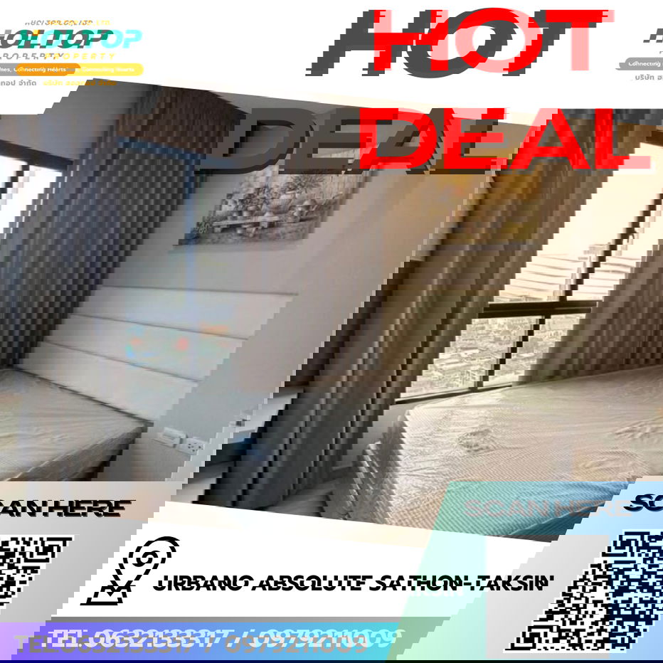 รูป #R8487  🎉 291268 ให้เช่าคอนโด Urbano Absolute Sathon-Taksin - รูปที่ 1/9