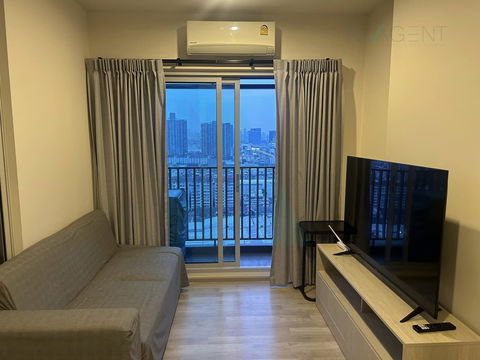 For rent condo NICHE MONO RAMKHAMHAENG Building A, Floor 23,1 bed room, Room size 29 sqm