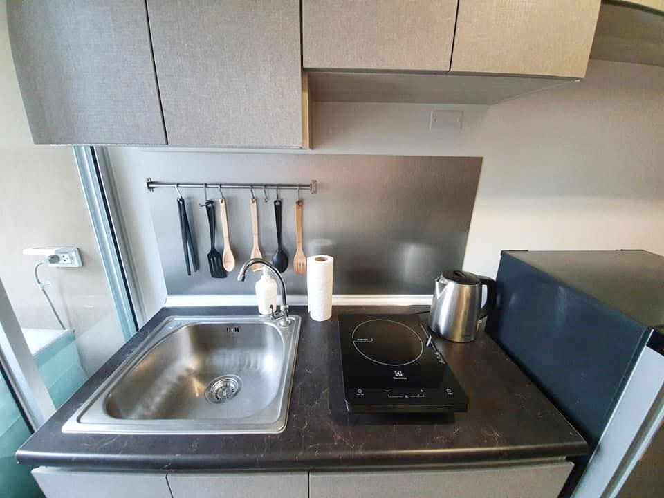 รูป 🍀ให้เช่าคอนโด Niche id Sukhumvit 113 ใกล้ BTS สำโรง 28 ตรม. 1ห้องนอน ห้องสวย มีเครื่องซักผ้า เช่าเพียง 7500- - รูปที่ 7/8