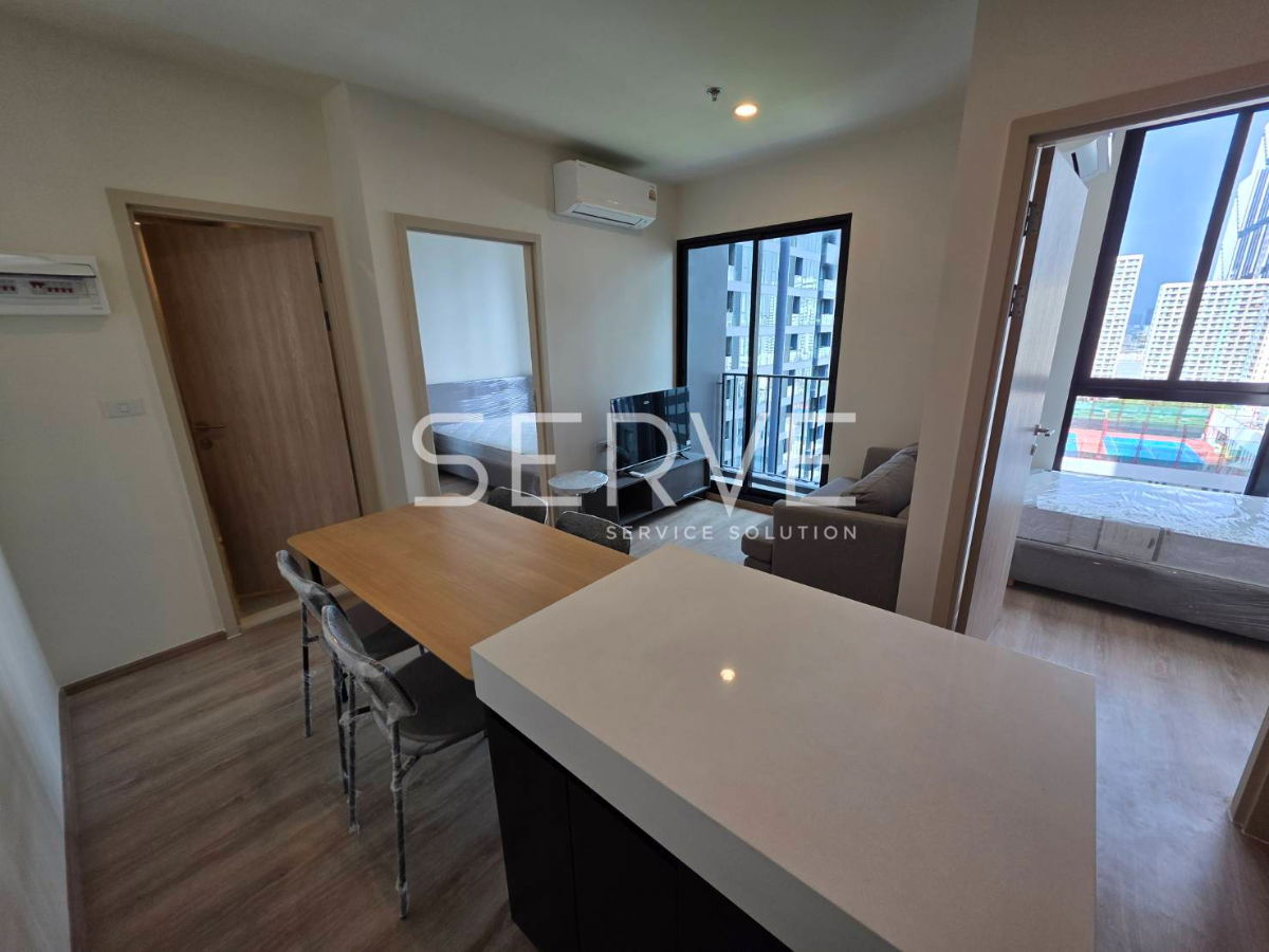 รูป 🔥ห้องใหม่ 2นอน แต่งสวย เฟอร์จัดเต็ม วิวดี พร้อมอยู่ คอนโดใหม่ทำเลดีมาก เดินทางง่าย ใกล้ MRT พระราม 9  @  NUE District R9 - รูปที่ 5/11