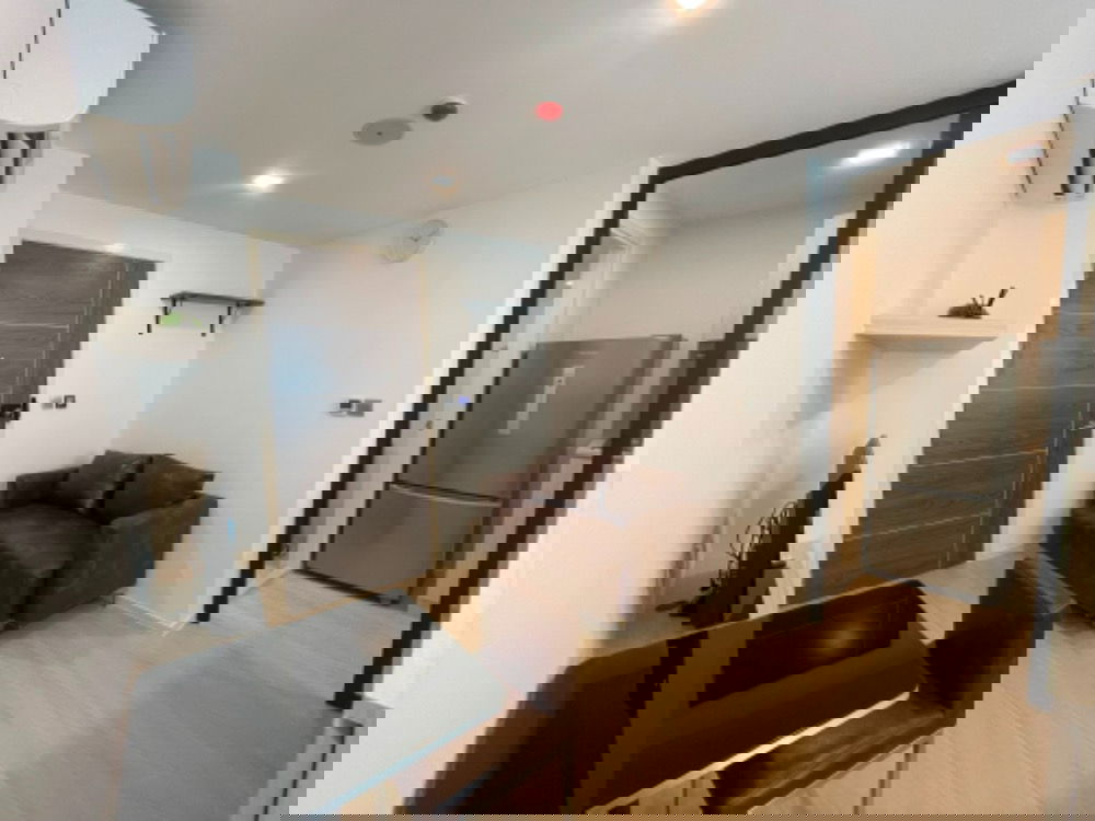 picture Condo for rent [Modiz Ratchada 32], 1st floor, fully furnished, with washing machine and built-in ceiling Bluetooth speaker. PFD-07736 - 3/7