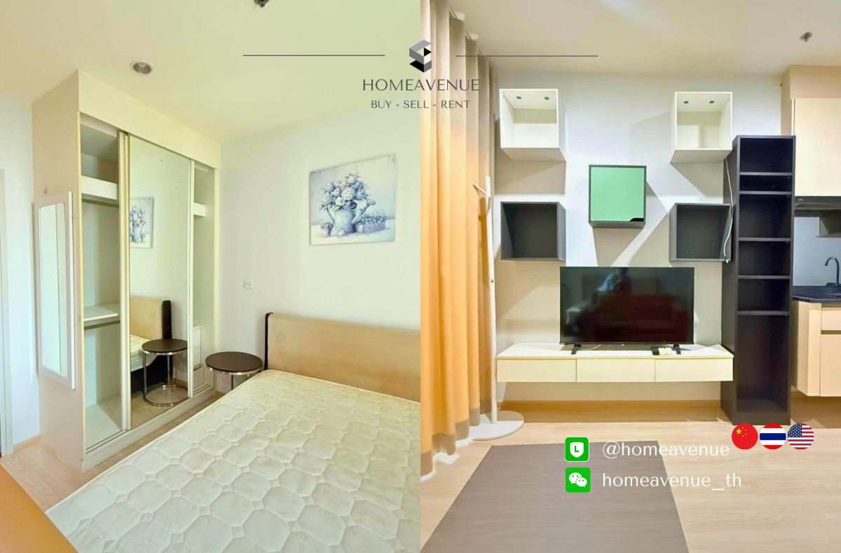 รูป 🏠ห้องไฮไลต์เสัปดาห์นี้ 🌟 ราคาดีสุดในตลาดเลย! 🔥 1-Bed (Studio)‼️ราคาดีกว่าตลาด!🚇ใกล้ MRT💥เข้าอยู่ได้เลย📲Line: @homeavenue⭐HA-4995 - รูปที่ 3/5