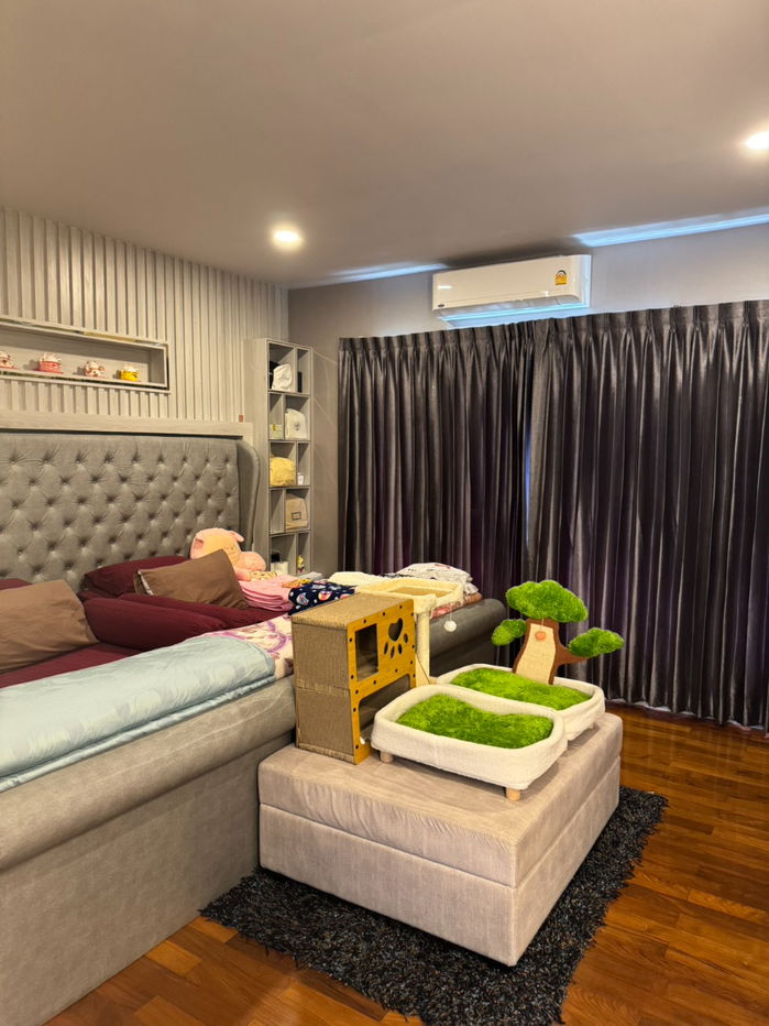 รูป ให้เช่า กรีนเนอรี่  โครงการณุศาศิริ พระราม 2   3 ห้องนอน 4 ห้องน้ำ  เฟอร์ครบ พร้อมอยู่ - รูปที่ 9/18