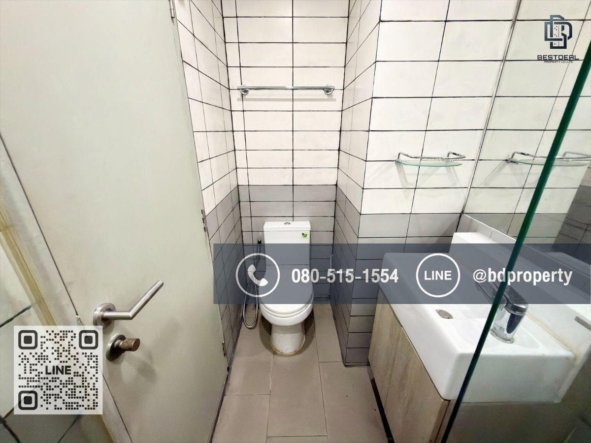 รูป Bestdeal ให้เช่า Studio 22ตรม.ราคา 13,500/เดือนเท่านั้น เฟอร์นิเจอร์และเครื่องใช้ไฟฟ้าครบ “IDEO MOBI RAMA 9” ใกล้MRT และ เซ็นทรัลพระราม 9 เพียง 80 ม. - รูปที่ 11/13