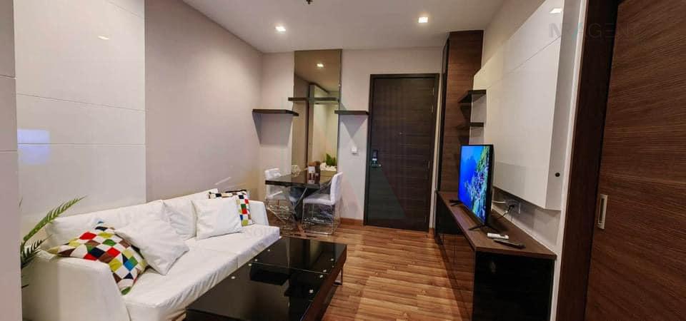 picture 🎊 For Rent Condo IVY AMPIO Building 1, Floor 28,Studio, Room size 31.00 sqm - 1/8