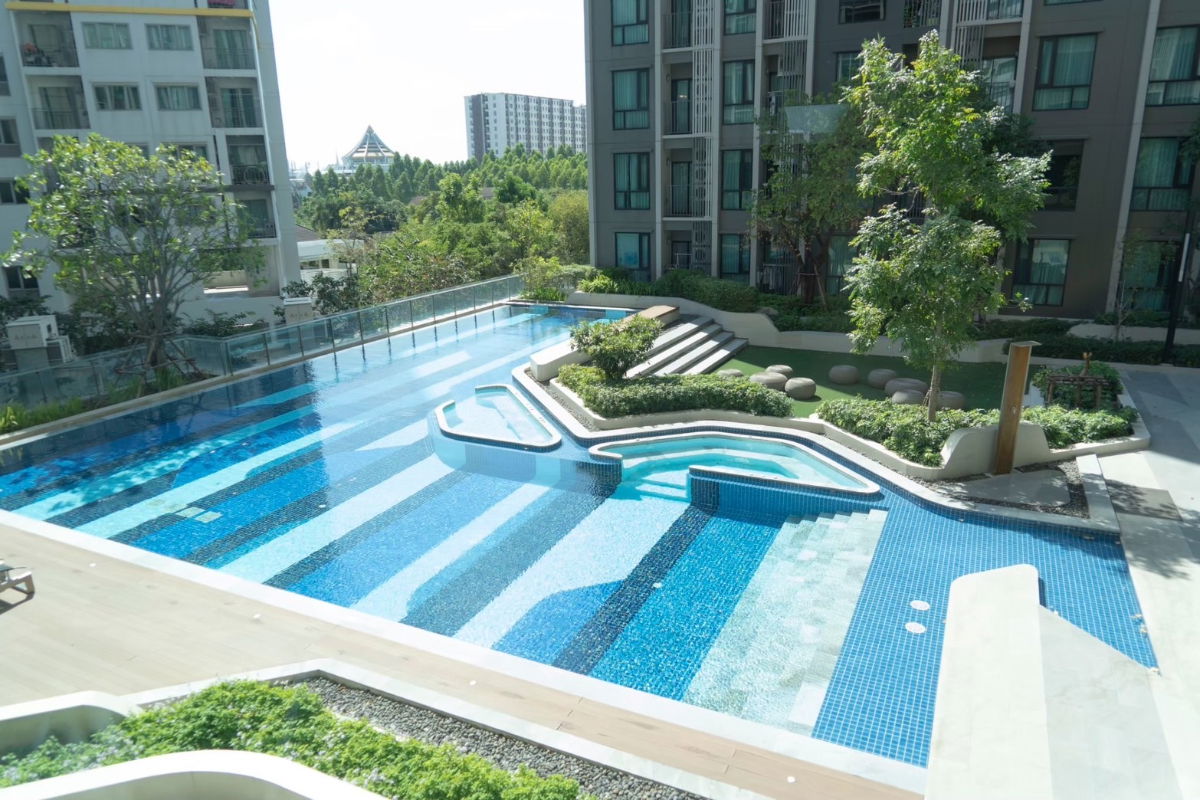 รูป ((KC-0007))  🏢 ให้เช่า ไนท์บริดจ์ พหลโยธิน อินเตอร์เชนจ์  ⚡ ห้องมุม Duplex ⚡  - รูปที่ 9/10