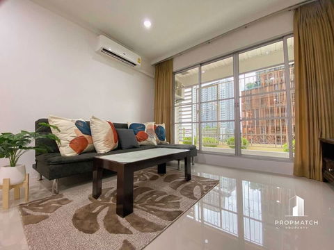  PM033910✨Flash Deal ✨Baan Klang Krung Siam - Pathumwan( 2Bed 2Bath 84SQM.) แต่งครบพร้อมอยู่ !! เพียง 38,000 บาทต่อเดือน Tel.0981315848 @propmatch