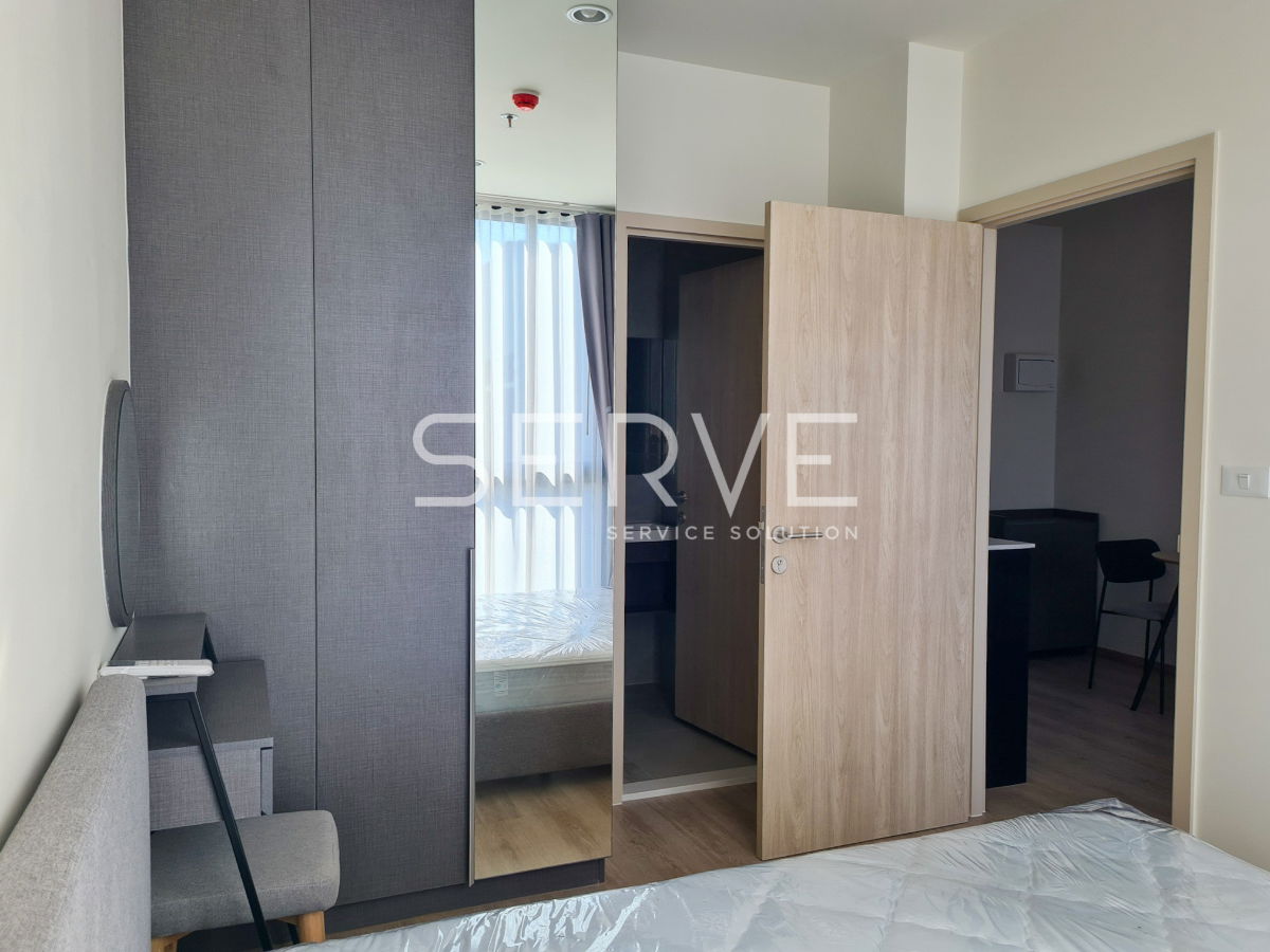 รูป 🔥19K/Mo 1 นอน  ชั้นสูงสุด35+  วิวเมือง เฟอร์จัดเต็ม พร้อมอยู่ คอนโดใหม่ทำเลดีมาก เดินทางง่าย ใกล้ MRT พระราม 9  @  NUE District R9 - รูปที่ 3/8