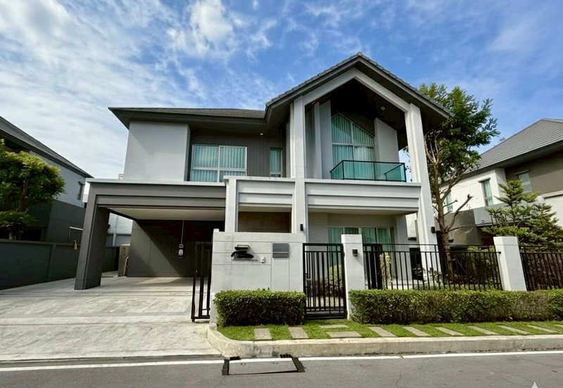 บ้านเดี่ยวให้เช่า : #A124180 ✅ 29/12/68  ให้เช่าบ้านเดี่ยว Bangkok Boulevard Signature Ladprao-Serithai 📲📢สอบถาม ld line @condoboy
