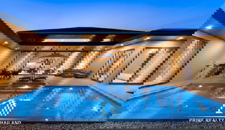 picture Modern Tropical Pool Villa Hua Hin For Sale Near Pineapple Golf course  - 11/31