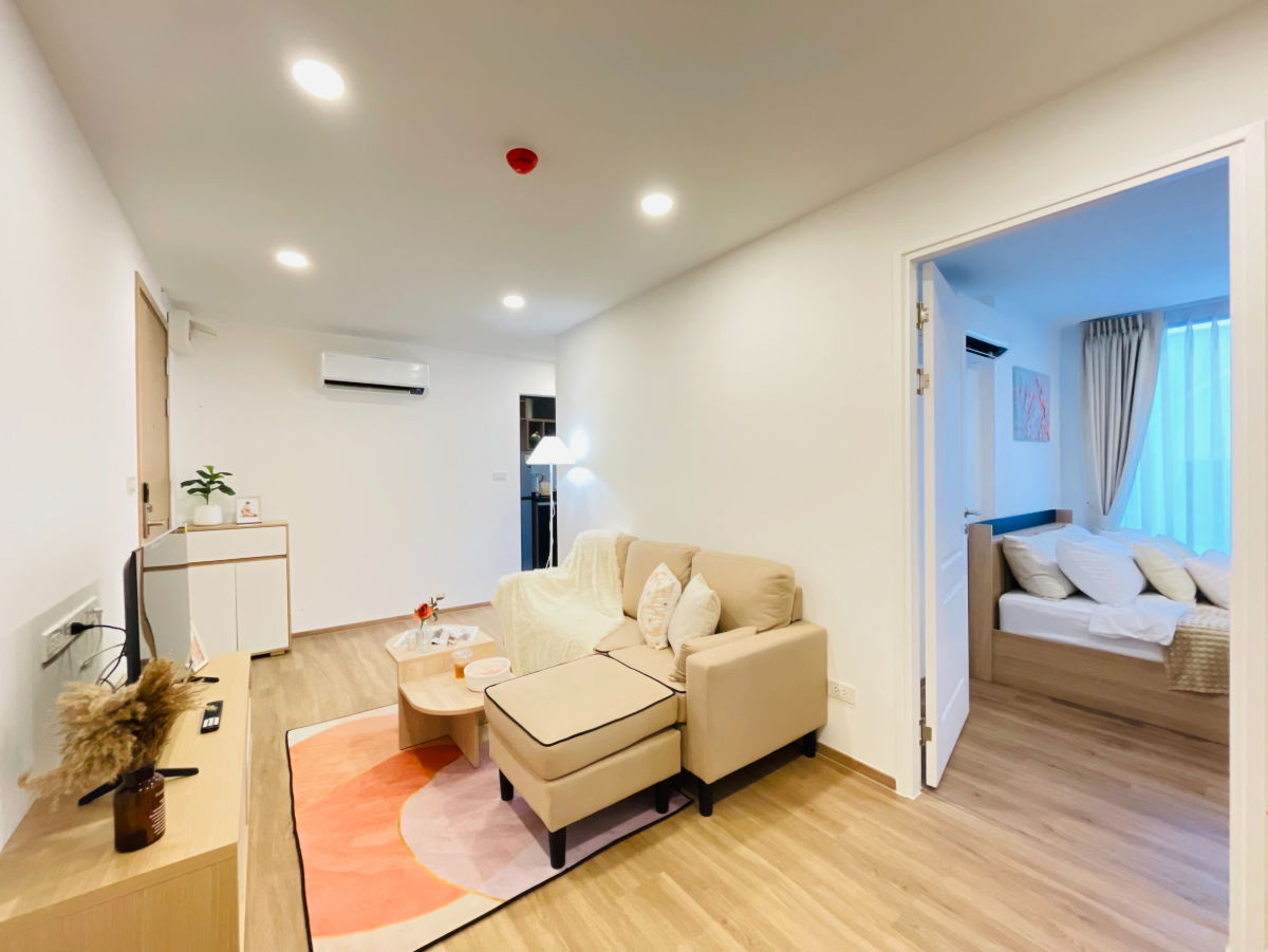 รูป 🏢 ให้เช่า Cybic Ratchada 32 (ไซบิค รัชดา 32) คอนโดห้องใหญ่ 2 นอน โปร่ง อยู่สบาย ฟังก์ชันครบ พร้อมเข้าอยู่ทันที - รูปที่ 7/12