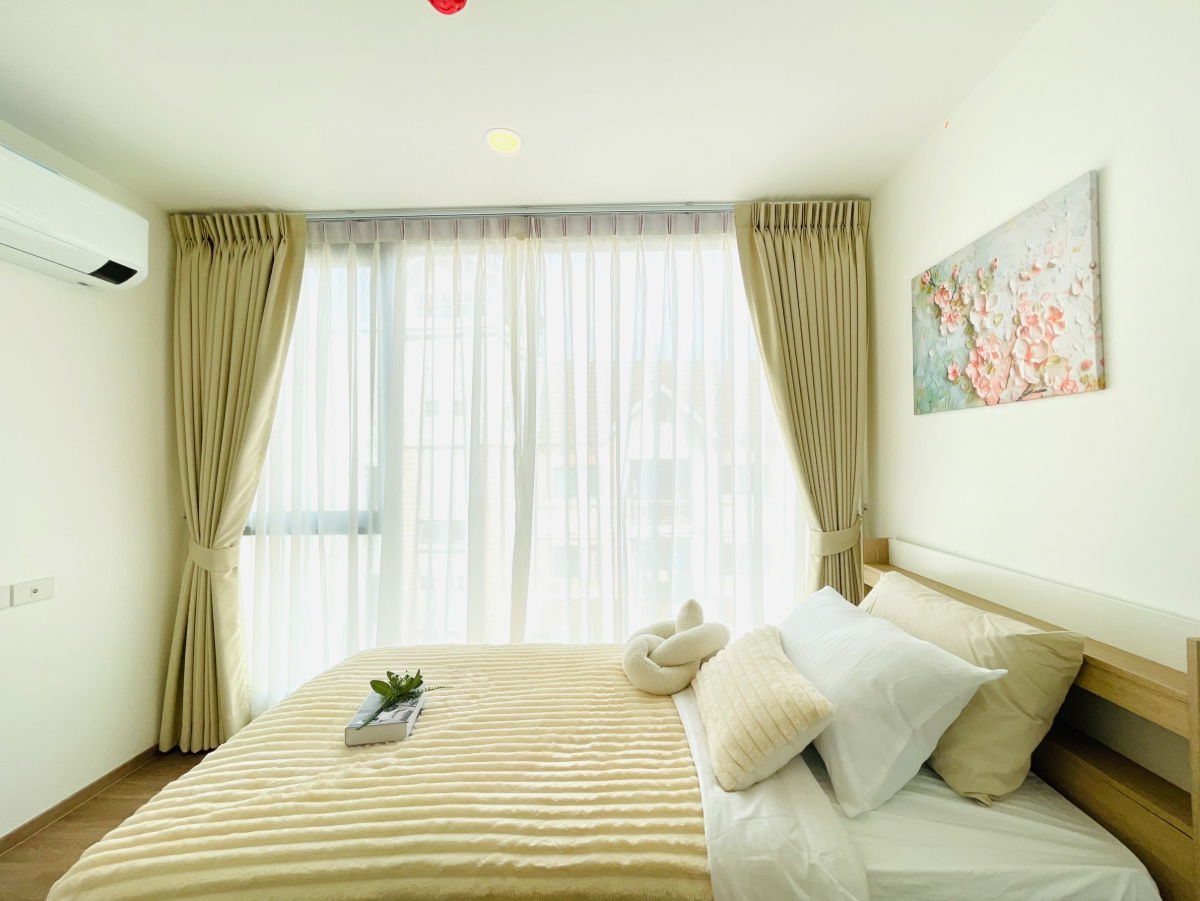 รูป 🏢 ให้เช่า Cybic Ratchada 32 (ไซบิค รัชดา 32) คอนโดห้องใหญ่ 2 นอน โปร่ง อยู่สบาย ฟังก์ชันครบ พร้อมเข้าอยู่ทันที - รูปที่ 9/12