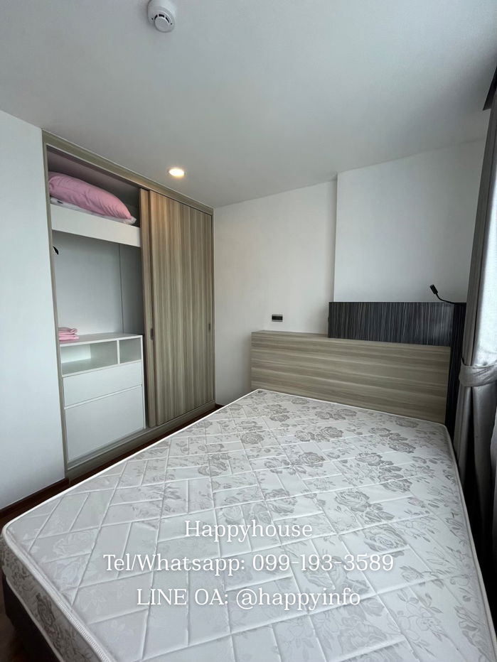 รูป ตึก A ชั้น 8 1 ห้องนอน 1 ห้องน้ำ 45 ตรม. สไตล์ญี่ปุ่น เงียบสงบ เฟอร์นิเจอร์/เครื่องใช้ไฟฟ้า ครบ!!! - รูปที่ 11/17